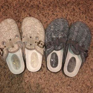 American Eagle size 7 Clogs Lot of 2